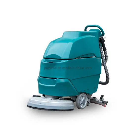 Hot Sale Economic Electric Hand Push Floor Road Ground Cleaning/Washing/Scrubbing/Sweeping Equipment/Walk Behind Floor Scrubber Powered by Battery